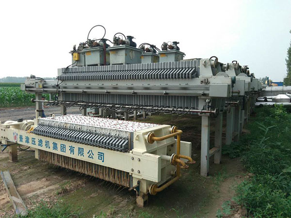 二手程控自動(dòng)隔膜壓濾機(jī)